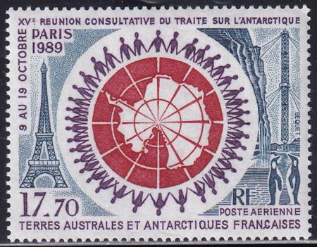 French Southern & Antartic Territories C108 Treaty, Eiffel Tower