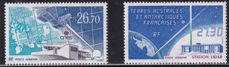 French Southern & Antartic Territories C130-31 Satellit, Ground Station