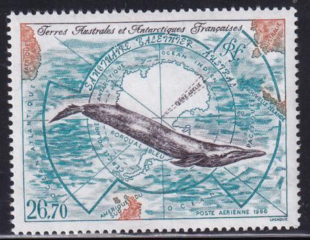 French Southern & Antartic Territories C138 Blue Whale, Sanctuary