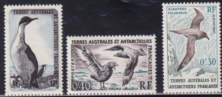 French Southern & Antarctic Territories 12-14 Birds