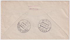 US 1936 2nd Hindenburg North American Flight Cover to Czechoslovakia