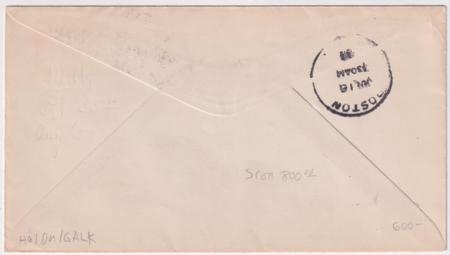 US 1918 C2 First Day of Rate Cover from New York to Boston