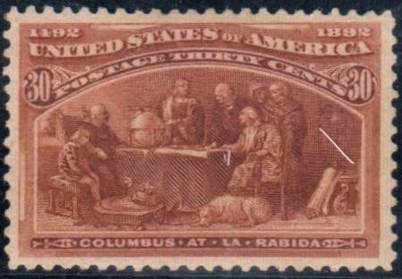 US 239 Early Commemoratives VF-XF+ Mint LH - Beautiful!