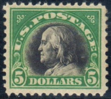 US 524 Washington / Franklin VF-XF Mint LH