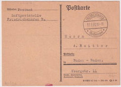 Germany 1930 Cancelled Vienna Flight