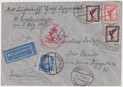 Germany 1933 Zeppelin 4th South America Flight Cover