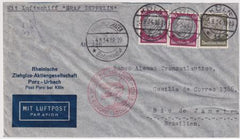 Germany 1934 Zeppelin 5th South American Flight Cover