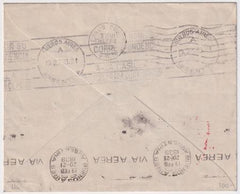 Great Britain 1939 Airmail Cover to Buenos Aires, Argentina