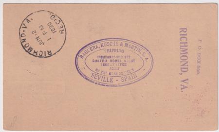 Germany / US 1930 South American Flight Card Friedrichshafen - Seville