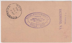 Germany / US 1930 South American Flight Card Friedrichshafen - Seville