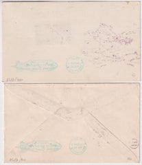 Spain 1930 Two Zeppelin  So. Am. Cover and Card, Seville-Lakehurst