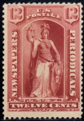 US PR63 Newspapers F-VF Mint Hinged