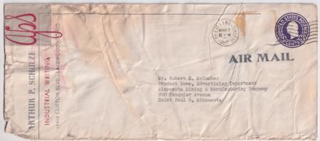 US 1950 Washington to Minneapolis Crash Cover