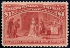US 241 Early Commemoratives F-VF Mint LH - Very Fresh