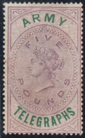 South Africa AT13 F+ Mint Hinged Army Telegraph - Rare!!