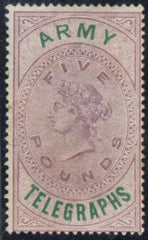 South Africa AT13 F+ Mint Hinged Army Telegraph - Rare!!