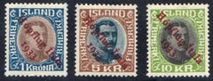 Iceland C12-14 Mint LH/H - Diena Cert