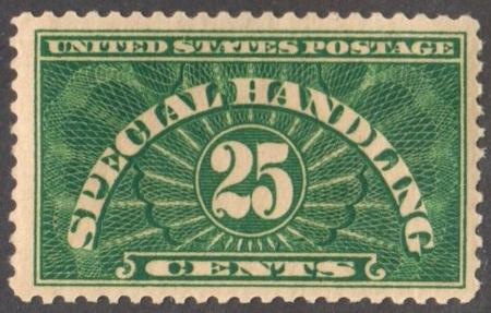 US QE4 Var Special Handling VF NH