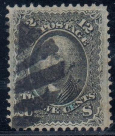US 97 Var Early Classics VF Used Very Thin Paper Variety - PF Cert