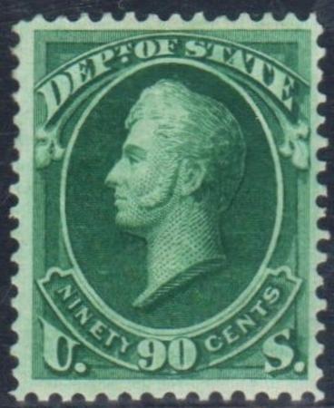 US O67 Officials VF Mint Hinged Unusually Nice, Fresh Example! Crowe Cert