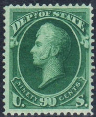 US O67 Officials VF Mint Hinged Unusually Nice, Fresh Example! Crowe Cert