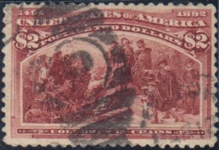 US 242 Early Commemoratives F-VF Used