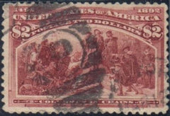 US 242 Early Commemoratives F-VF Used
