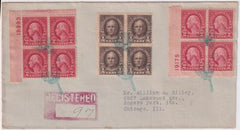US South Carolina, Pacolet Mills 634, 551 Fancy Cancel Cover, Tulip
