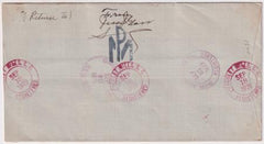 US South Carolina, Pacolet Mills 634, 551 Fancy Cancel Cover, Tulip