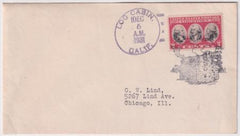 US California, Log Cabin 632, 634, 636, 642 Fancy Cancel Cover