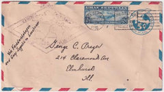 US 1930 C15 VF Stamp on F-VF UC1 Cover Sent to Illinois