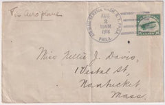 US 1918 C2 on Philadelphia - Boston Flight