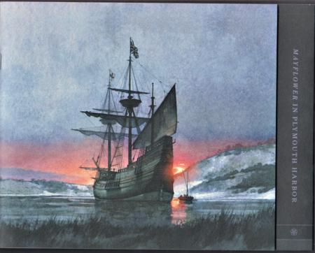 US 5524 2020 Mayflower in Plymouth Harbor Proof Set