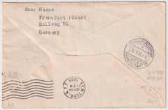 Sweden 1936 9th North America Flight Cover