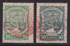 Colombia 1923 SCADTA Consular Ovpts "EU"