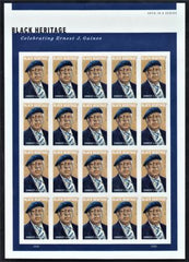 US 5753a Modern Imperf Ernest Gainse Sheet
