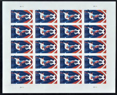 US 5754a Modern Imperf Women's Soccer Sheet