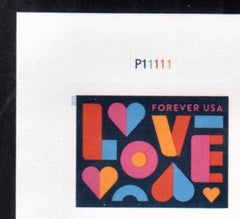 US Modern Imperf 2021 Complete Year Set - Singles