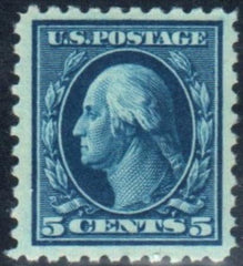 US 428 Washington / Franklin VF-XF Mint LH Large Margins