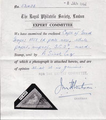 Cape Of Good Hope 3 Used XF RPS Cert