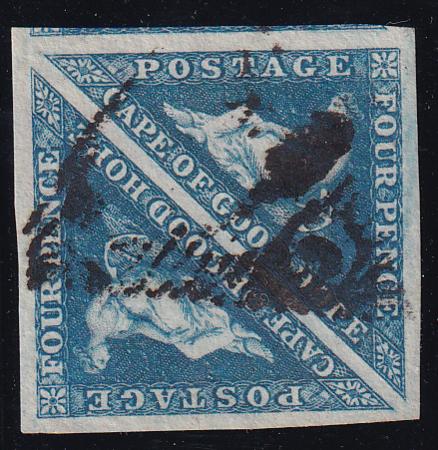 Cape Of Good Hope 4 Used XF -Superb! Pos. VII A/B Extraordinary!!