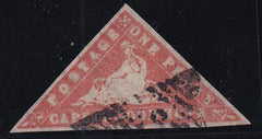 Cape Of Good Hope 7 Used VF+ Vermillion - Nice Margins