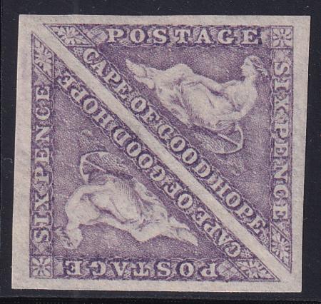 Cape Of Good Hope 14 Mint H XF-SUP OG Pair (Printer's Hair Stand Caught In Gum) Spectaular!