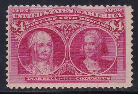 US 244 Early Commemoratives H Ave-F Great Color