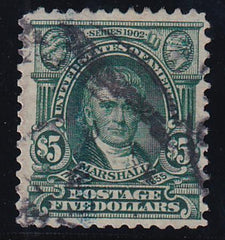 US 313 Bureau & Regular Issues Used F-VF Expertly Reperfed At Bottom, O/W Sound