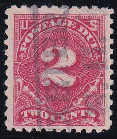 US J60 Postage Dues Used F-VF+ Light Cancel