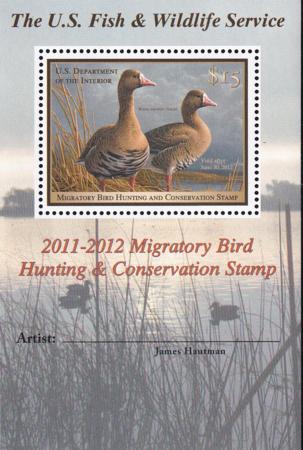 US RW78c Duck Stamp NH F-VF Missing Artist Signature