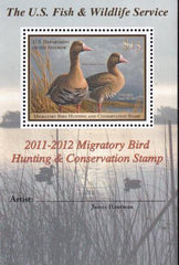 US RW78c Duck Stamp NH F-VF Missing Artist Signature