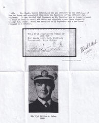 US Possessions - Japan/Ryukyu Islands Kume Shima Military Scrip Shima S/B 906a RPSS PKC 3 Unused 1 Yen Series From OCT 1, 1945 - Uncirculated - Bush Cert With Story Of Issue