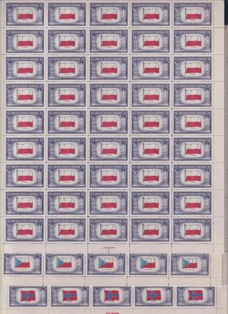 Full Set Of Overrun Countries Panes of 50, Scott 909-921, Plus "Koupa" Pane. 14 Panes Total Handpicked Panes Selected For Quality. All VF+, NH Each Pane In Protective Sleeve. Pristine Set